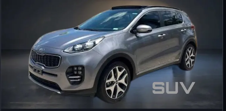 SUV Kia Sportage gris de Ronald Rent A Car
